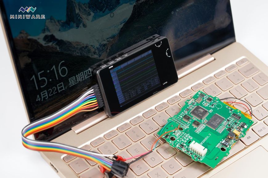 LA104 Mini DSO Digital Logic Analyzer 2.8" &mdash; компактный анализатор логических сигналов для ремонта и отладки la-104 фото